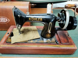 Köhler vintage naaimachine (1)